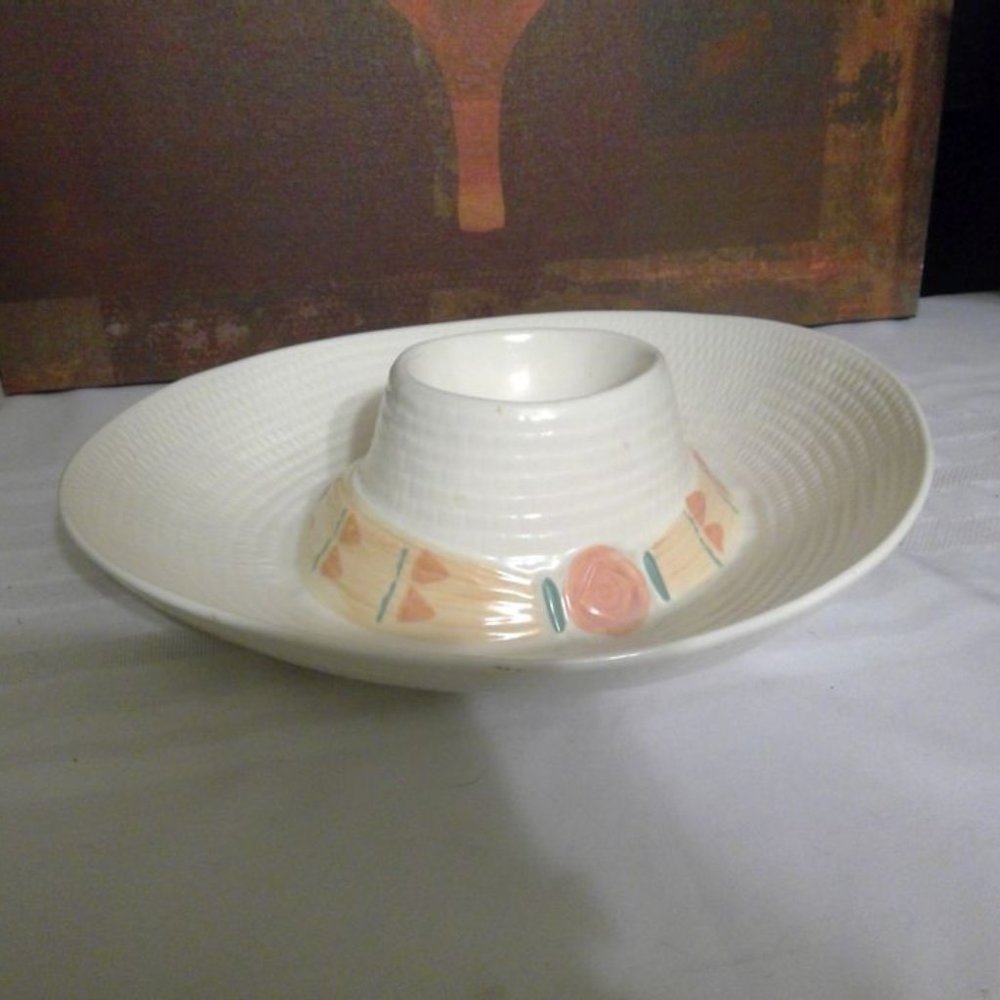 Vintage Treasure Craft Sombrero Tray
